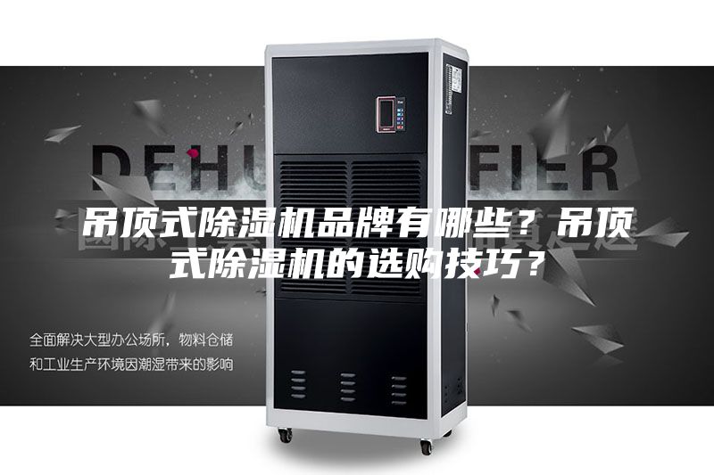 吊頂式除濕機品牌有哪些？吊頂式除濕機的選購技巧？