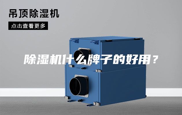 除濕機什么牌子的好用？