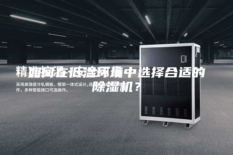 如何在低溫環境中選擇合適的除濕機?