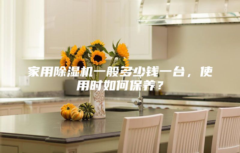 家用除濕機(jī)一般多少錢一臺(tái)，使用時(shí)如何保養(yǎng)？