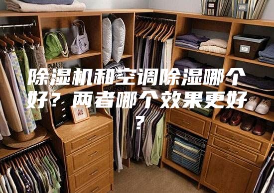 除濕機和空調除濕哪個好？兩者哪個效果更好？