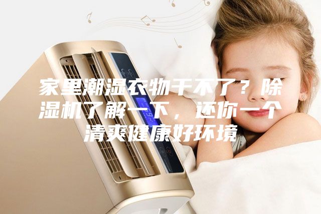 家里潮濕衣物干不了？除濕機了解一下，還你一個清爽健康好環(huán)境