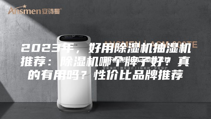 2023年，好用除濕機抽濕機推薦：除濕機哪個牌子好？真的有用嗎？性價比品牌推薦