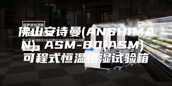 佛山安詩曼(ANSHIMAN) ASM-80(ASM) 可程式恒溫恒濕試驗(yàn)箱