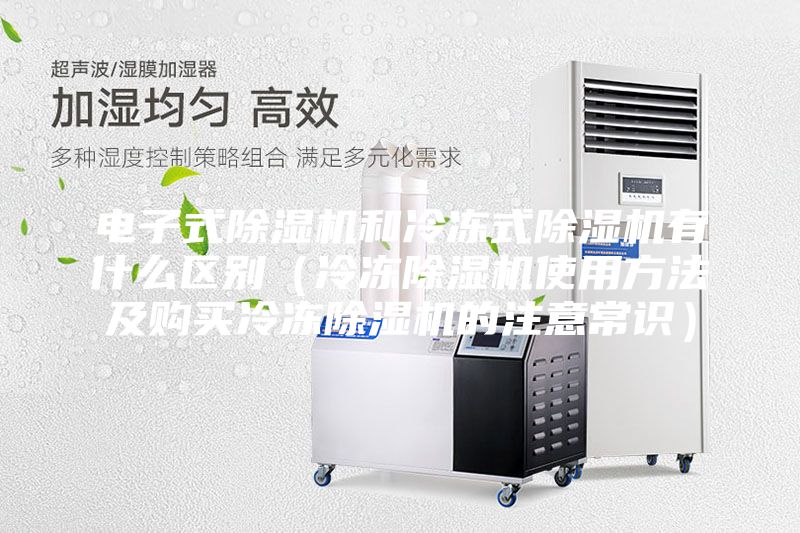 電子式除濕機和冷凍式除濕機有什么區別（冷凍除濕機使用方法及購買冷凍除濕機的注意常識）