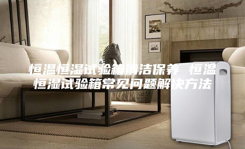 恒溫恒濕試驗箱清潔保養(yǎng) 恒溫恒濕試驗箱常見問題解決方法