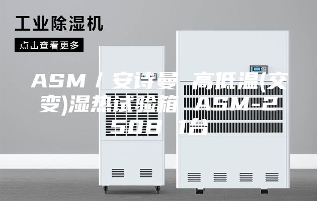 ASM／安詩曼 高低溫(交變)濕熱試驗箱 ASM-250B 1臺