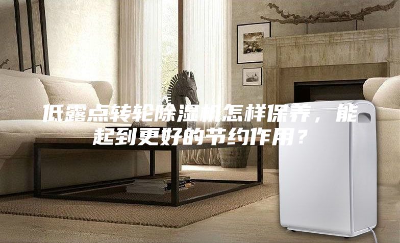 低露點轉(zhuǎn)輪除濕機怎樣保養(yǎng)，能起到更好的節(jié)約作用？