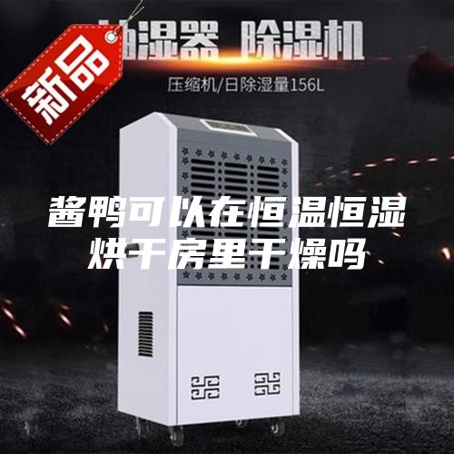 醬鴨可以在恒溫恒濕烘干房里干燥嗎