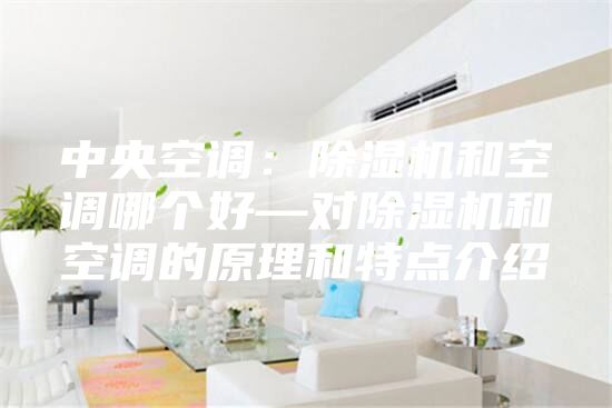 中央空調：除濕機和空調哪個好—對除濕機和空調的原理和特點介紹